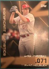 Ryan Helsley [Gold] Baseball Cards 2023 Topps Significant Statistics Prices