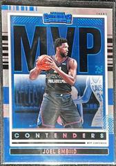 Joel Embiid #12 Basketball Cards 2021 Panini Contenders MVP Prices