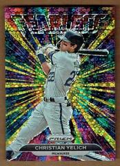 Christian Yelich [Gold Donut Circles Prizm] #FL-7 Baseball Cards 2022 Panini Prizm Fearless Prices