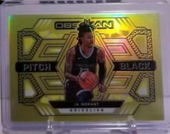 Ja Morant [Yellow] Basketball Cards 2021 Panini Obsidian Pitch Black Prices