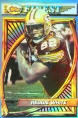 Reggie White [Refractor] #92 Football Cards 1994 Topps Finest Prices