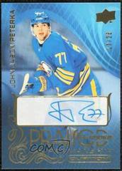 J. J. Peterka [Gold] Hockey Cards 2021 Upper Deck Ovation Praised Rookie Penmanship Autographs Prices