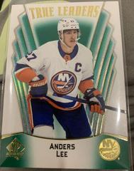 Anders Lee [Green] Hockey Cards 2021 SP Authentic True Leaders Prices