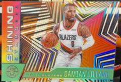 Damian Lillard [Emerald] #3 Basketball Cards 2020 Panini Illusions Shining Stars Prices