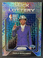 Paolo Banchero [Mojo] #11 Basketball Cards 2022 Panini Prizm Luck of the Lottery Prices
