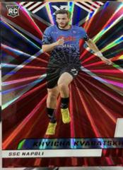 Khvicha Kvaratskhelia [Red Laser] Soccer Cards 2022 Panini Chronicles Serie A Prices