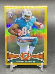 Michael Egnew [Gold Refractor] #2 Football Cards 2012 Topps Chrome Prices