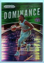Tina Charles [Prizm Green] #15 Basketball Cards 2020 Panini Prizm WNBA Dominance Prices