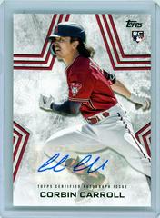 Corbin Carroll #BSA-CC Baseball Cards 2023 Topps Update Stars Autographs Prices