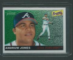 Andruw Jones #45 Baseball Cards 2004 Topps Heritage Chrome Prices