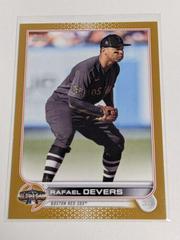 Rafael Devers [Gold] #ASG-13 Baseball Cards 2022 Topps Update All Star Game Prices
