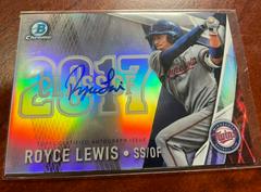 Royce Lewis #C17A-RL Baseball Cards 2017 Bowman Draft Class of Autographs Prices