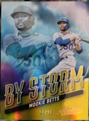 Mookie Betts [Spectrum Gold] #BYS-4 Baseball Cards 2022 Panini Absolute By Storm Prices