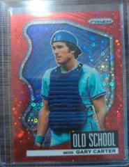 Gary Carter [Red Donut Circles Prizm] #OS-10 Baseball Cards 2022 Panini Prizm Old School Prices