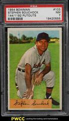 Stephen Souchock [144/ 1192 Putouts] #103 Baseball Cards 1954 Bowman Prices