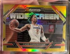 Cade Cunningham [Gold] #19 Basketball Cards 2023 Panini Prizm Draft Picks Widescreen Prices