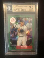 Aaron Judge [Green] #87-AJ Baseball Cards 2017 Topps Silver Pack Promo Prices