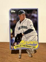 Felix Hernandez #TM-45 Baseball Cards 2014 Topps 1989 Mini Die Cut Prices