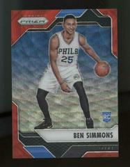 Ben Simmons [Ruby Wave Prizm] Basketball Cards 2016 Panini Prizm Prices