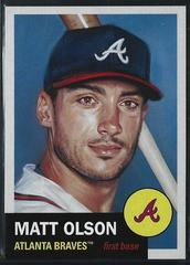 Matt Olson #510 Baseball Cards 2022 Topps Living Prices