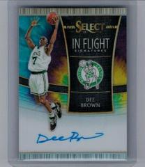 Dee Brown [Tie Dye Prizm] Basketball Cards 2018 Panini Select in Flight Signatures Prices