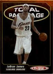 Lebron James Basketball Cards 2004 Topps Total Package Prices