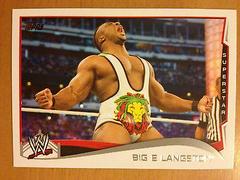 Big E Langston Wrestling Cards 2014 Topps WWE Prices