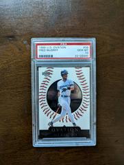 Fred McGriff Baseball Cards 1999 Upper Deck Ovation Prices