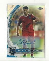 Chris Wondolowski [Autograph Refractor] #13 Soccer Cards 2014 Topps Chrome MLS Prices