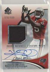 Maurice Stovall #SP-MS Football Cards 2006 SP Authentic Autographs Prices