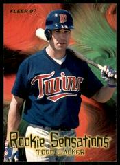 Todd Walker #20 Baseball Cards 1997 Fleer Rookie Sensations Prices