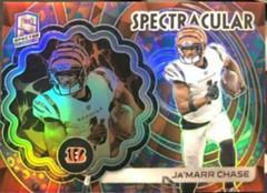 Ja'Marr Chase [Psychedelic] #10 Football Cards 2023 Panini Spectra Spectracular Prices