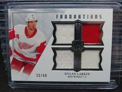 Dylan Larkin Hockey Cards 2020 Upper Deck The Cup Foundations Quad Jersey Prices