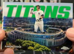 Aaron Judge [Green] Baseball Cards 2023 Topps Chrome Titans Prices