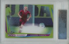 Andres Iniesta Soccer Cards 2022 Leaf Vivid Imagery Prices