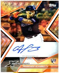 Francisco Alvarez [Circuit Citrus] Baseball Cards 2023 Topps Xpectations Autographs Prices