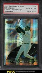 Mo Vaughn [Atomic Refractor] #7 Baseball Cards 1997 Bowman's Best Prices
