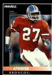 Steve Atwater #24 Football Cards 1992 Pinnacle Prices