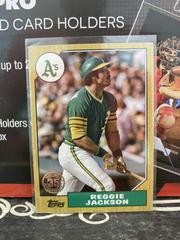2022 Topps Baseball 1987 35th Anniversary # 87TB-11 Reggie Jackson
