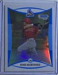 Jose Martinez [Blue Refractor] #BCP106 Baseball Cards 2008 Bowman Chrome Prospects Prices