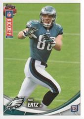 Zach Ertz Football Cards 2013 Topps Kickoff Prices