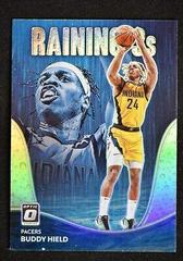 Buddy Hield [Holo] #3 Basketball Cards 2022 Panini Donruss Optic Raining 3s Prices