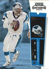 Steve Beuerlein #15 Football Cards 2000 Playoff Contenders Prices