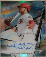 Juan Soto [Red Wave Refractor] #FA-JS Baseball Cards 2020 Topps Finest Autographs Prices