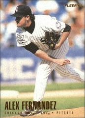 Alex Fernandez [Chicago White Sox Team Set] #5 Baseball Cards 1996 Fleer Prices