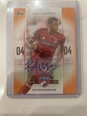 Kellyn Acosta [Autograph Orange] Soccer Cards 2017 Topps MLS Prices