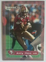 Jerry Rice Football Cards 2000 Skybox Impact Prices