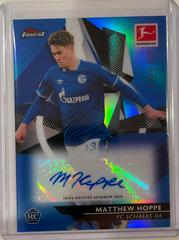 Matthew Hoppe [Blue Refractor] Soccer Cards 2020 Topps Finest Bundesliga Autographs Prices