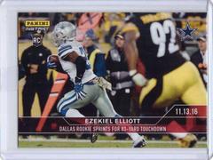 Ezekiel Elliott #205 Football Cards 2016 Panini Instant NFL Prices