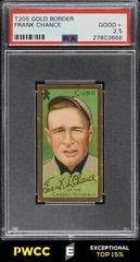 Frank Chance Baseball Cards 1911 T205 Gold Border Prices